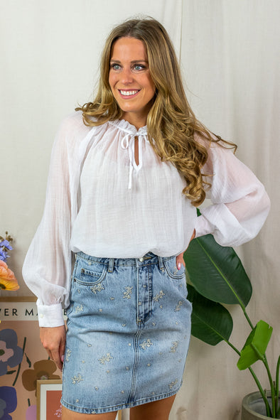 Theo Blouse - White