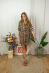 Hildur Dress - Leopard