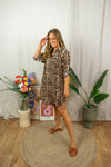 Hildur Dress - Leopard