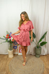 Halia Dress - Old Rose