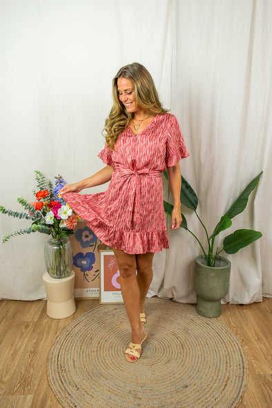 Halia Dress - Old Rose
