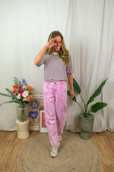 Carlina Jeans - Pink