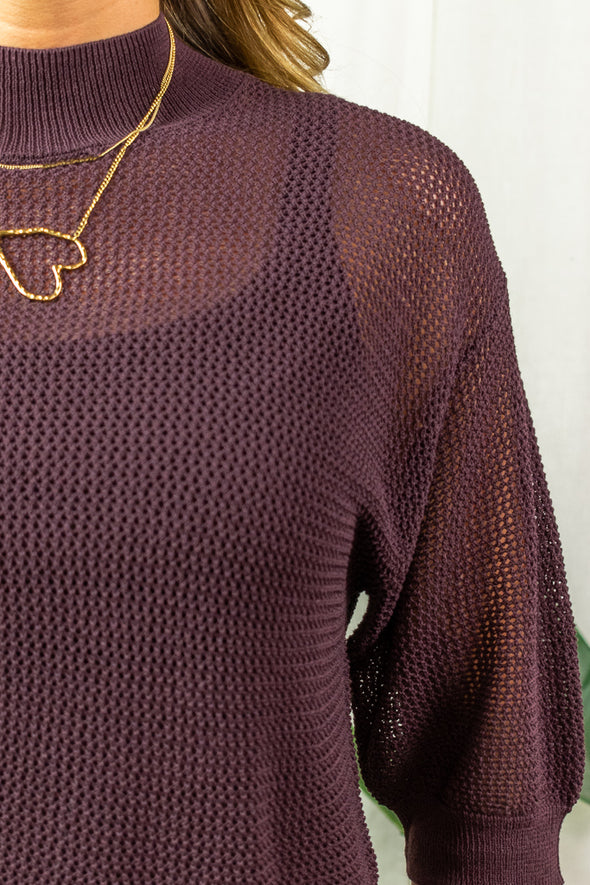Malena Knit- Fudge
