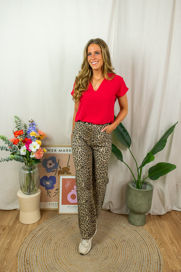 Salume Jeans - Leopard