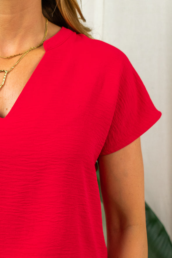 Lion top - Red
