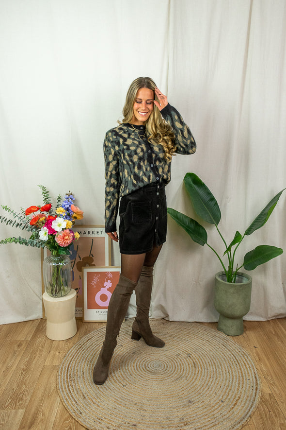 Shiraz Skirt - Chocolate