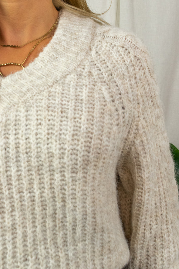 Manda Pullover - Beige
