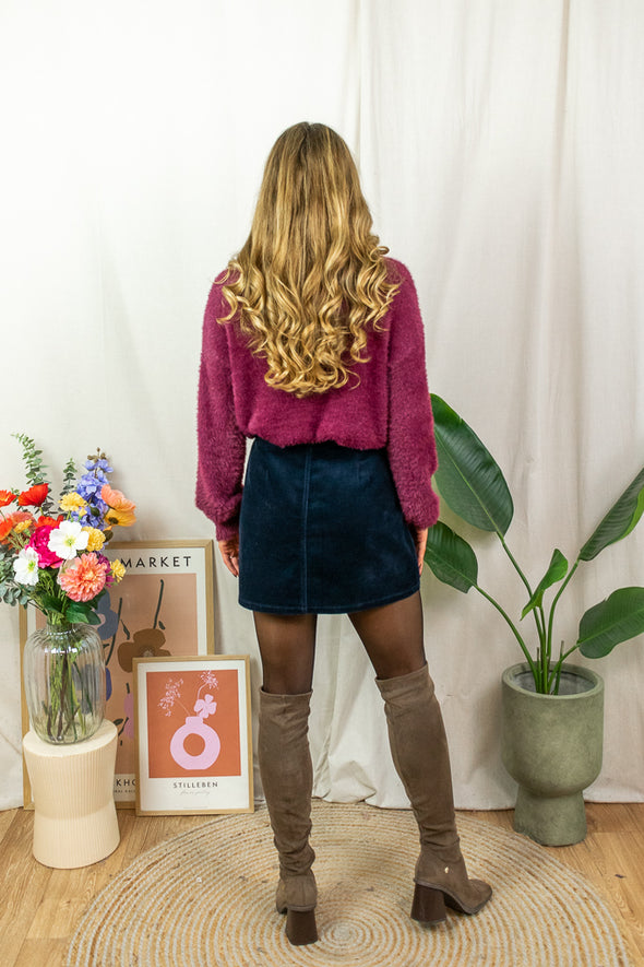 Shiraz Skirt - Dark Blue