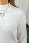 Ovy Fluffy Knit - Ecru