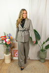 Tilla Blazer - Feather Grey