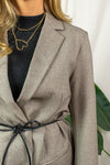 Tilla Blazer - Feather Grey