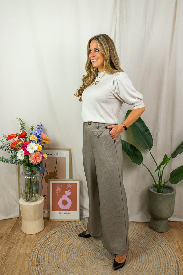 Tilla Pants - Feather Grey