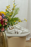 Calie Sneaker - White & Grey