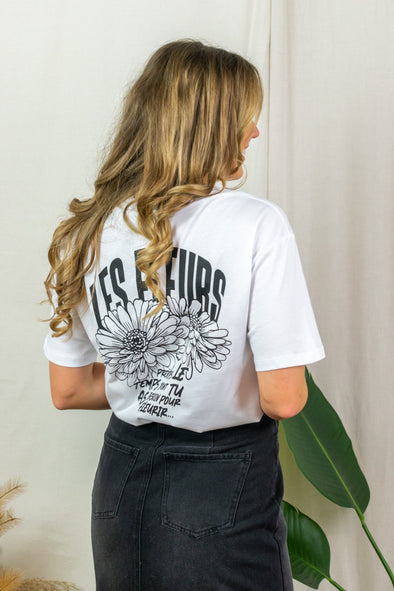 Les Fleurs T-shirt - White