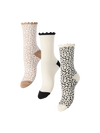 Afia 3-Pack Socks - Leo