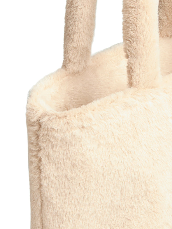 Janice Bag - Beige Fur
