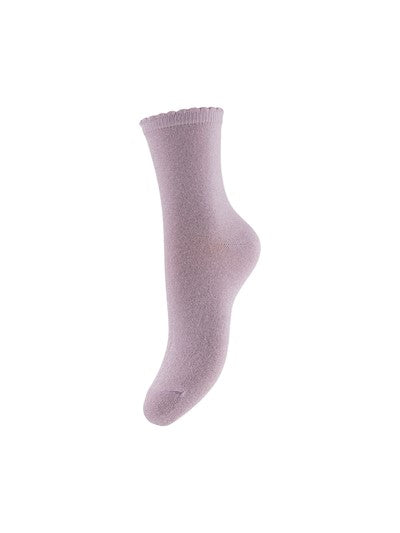 Sebby Glitter Sock - Woodrose