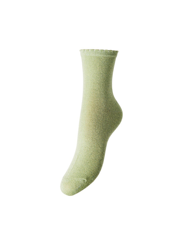 Sebby Glitter Sock - Green