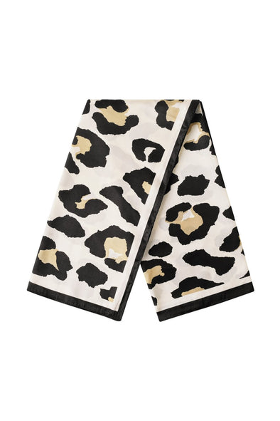 Satin Scarf - Leo Black