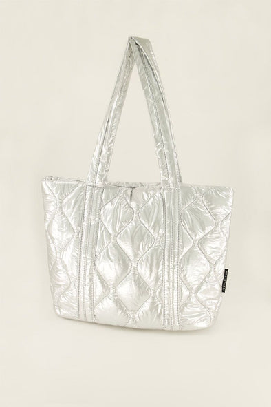 Puff bag - Silver