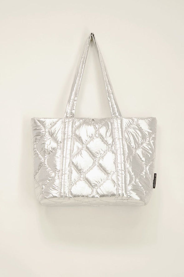 Puff bag - Silver