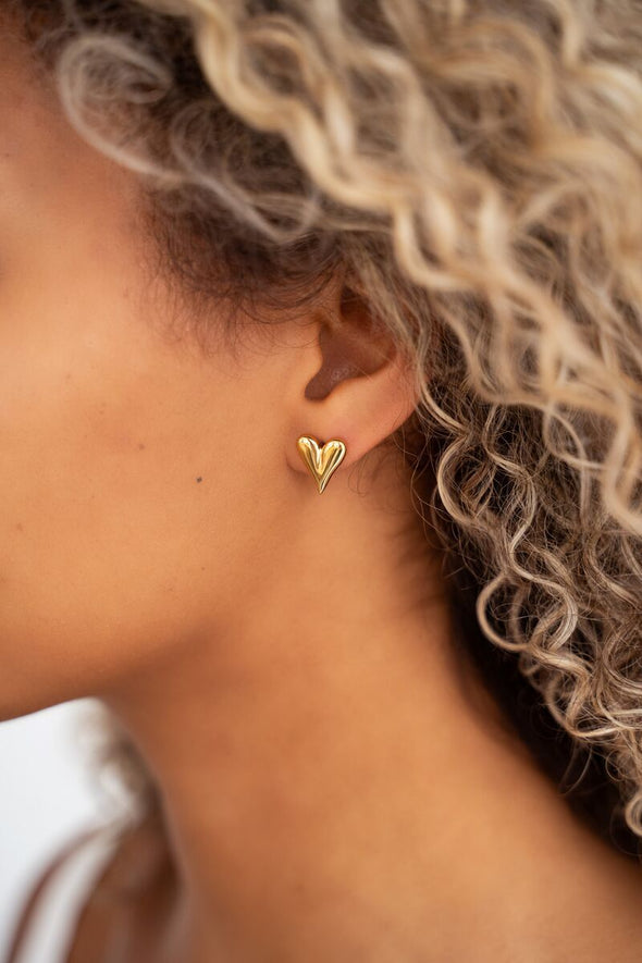 Hart Studs - Goud