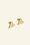 Hart Studs - Goud