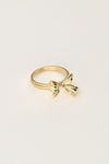 Statement ring met strik - Goud