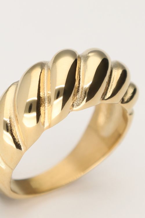 Ring gedraaid - Goud