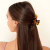 Hairclip gespot groot - Beige