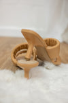Instappers met hakjes - Camel