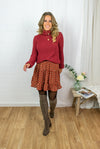 Telma Skirt - Red