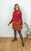 Telma Skirt - Red