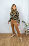 Erina Blouse - Brown