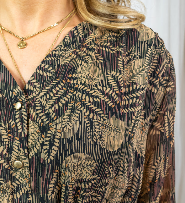 Marthe Dress - Brown