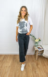 Dichte High Waist Denim - Dark Grey