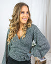 Selma Blouse - Black Leo