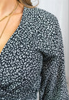 Selma Blouse - Black Leo