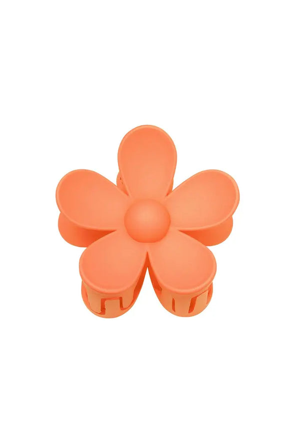 Hairclip bloem  - Oranje