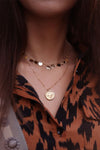Ketting kompas - Goud